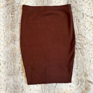 Brown bodycon Skirt
